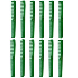 Barber Beauty Hair Cleopatra 400 All Purpose Combs (12 Pack) 12 x SB-C400-GREEN