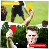 KICHOUSE Standard Soccer Referee Kit Red Yellow Cards Whistle Score