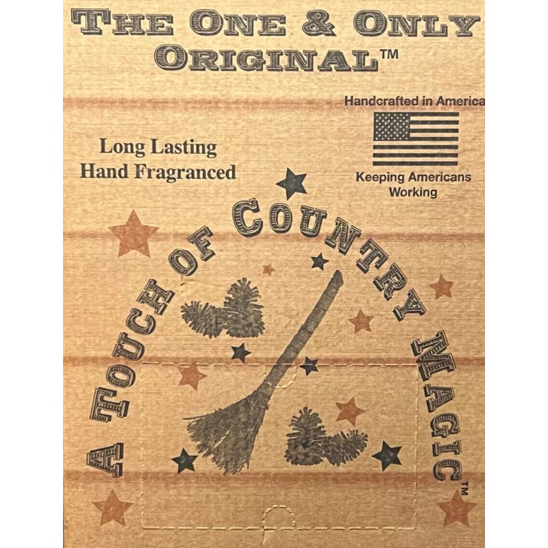 A TOUCH OF COUNTRY MAGIC CINNAMON SCENTED 6" MINI BROOM(S)