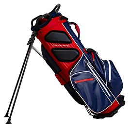 Club Champ Waterproof Stand Golf Bag, Red/White/Blue (JR988)