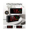 Netzu Projection Clock for Bedroom Ceiling, Alarm Clocks with 180°