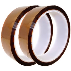 Audiofan Insulation Tape, Polyimide, Heat Resistant, Insulated, 1.0 x 0.02 inches (25 x 0.06 x 33 m), 2 Rolls