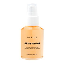 MAËLYS Cosmetics GET-SPRUNG Enriched Stretch Mark Oil - Body Oil for Stretch Marks - Fades Appearance & Reduces Visible Intensity