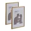 Relaxdays Photo Frame Set of 2, A4 Size, Passepartout 15