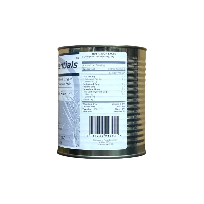 Future Essentials Long Grain White Rice, Uncooked – Single #2.5