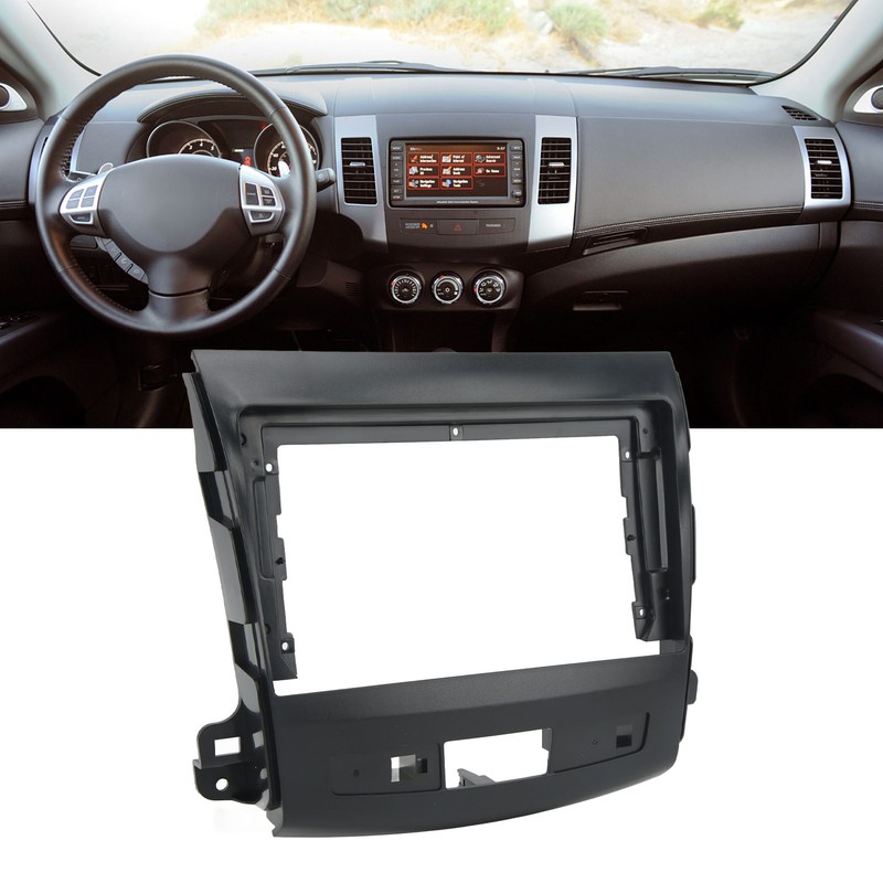 9in Car Stereo Radio Fascia Navigation Panel Frame Replacement for