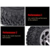 RC Crawler Tire 1:16 RC Car Tire Compact Portable Professional