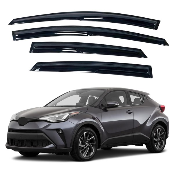 IG Window Visor for Toyota C-HR (CHR) 2017-2022, Rain Guard