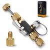 Behonor HVAC Valve Core Removal Tool,Valve Core Remover Installer Tool,1/4"&