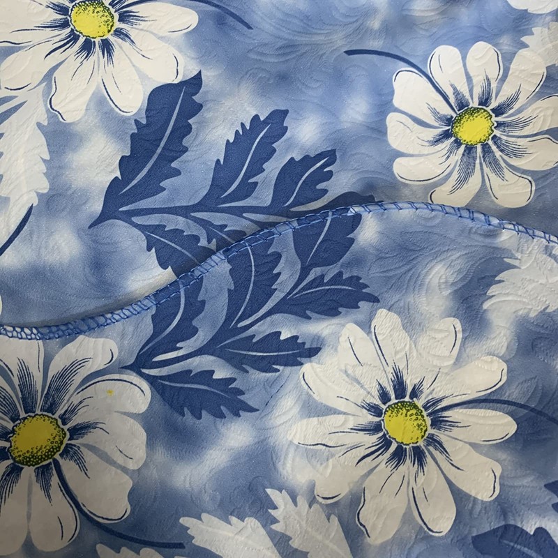 XUNQUCOM 150CM Round Hotel Tablecloth Pure Color Restaurant Tablecloth Polyester