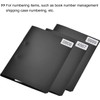 Dzxin Number Stickers,0001 to 2000 Consecutive Number Label Stickers Waterproof