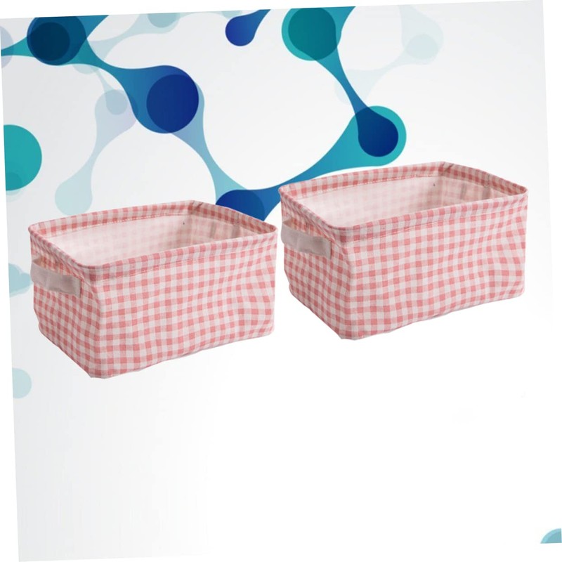 CHILDWEET 2pcs Storage Baskets for Home Organization Versatile Sundries Container