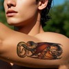 Nirbffo Tattoo Stickers Dragon Tattoos Sticker Transferable Tattoo Stickers Three
