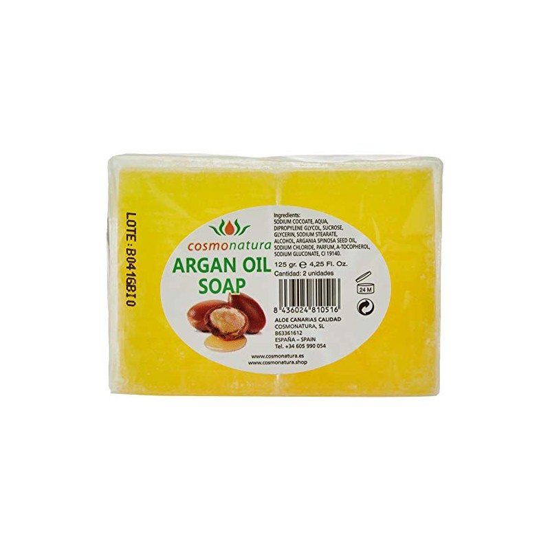 Cosmonatura Argan Oil Soap, 125 g