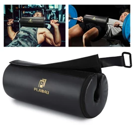 Barbell Pad for Bench Press Hip Thrust Weightlifting, Upgraded Board Press with 2 inches Non-Slip Thickness Leather Foam Pad Fits Standard Olympic Bars for Powerlifting Bench Workout