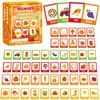 gisgfim 50 Pairs Thanksgiving Memory Matching Game Happy Fall Concentration