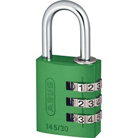 ABUS 145/30 Combination Padlock - Green