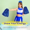 Hotop 3 Pcs 10 in Cheerleading Pom Poms and Large
