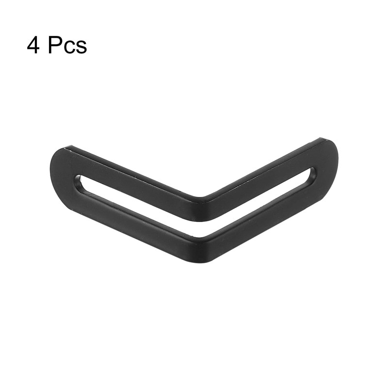 sourcing map Adjustable Corner Code, 4Pcs 48x48mm - Stainless Steel