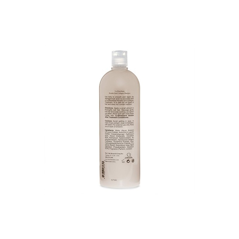 La-Brasiliana Uno Keratin and Collagen Shampoo, 8.45 fl.oz.
