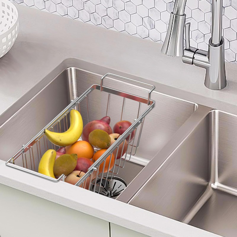 Orgneas Freezer Baskets for Chest Freezer, Capacity Expandable Deep Freezer