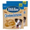 Bil-Jac Gooberlicious Soft Treats for Dogs, Peanut Butter Flavor, Made