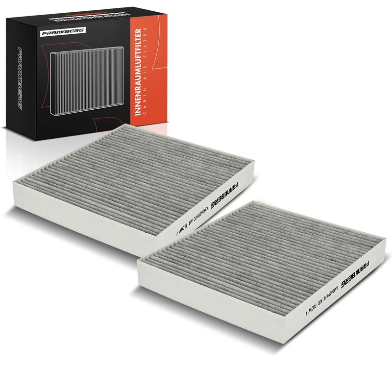 Frankberg 2x Cabin Air Filter Pollen Filter with Activated Carbon