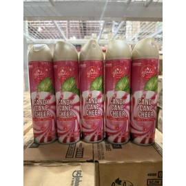5 NEW Glade Candy Cane Cheer Limited Edition Air Freshener spray 8 oz each Lot