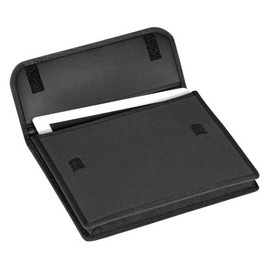 Veloflex 1450880 Collection Box Velobag Pad A5 Horizontal Made of Textile 30 mm Fill Level Black