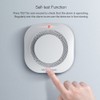 Wireless Smoke Alarm Detector Independent Smoke Sensor Home Security Smart