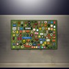 Yzpacc Tactical Patch Display Board, Hook & Loop, Foldable, Combat