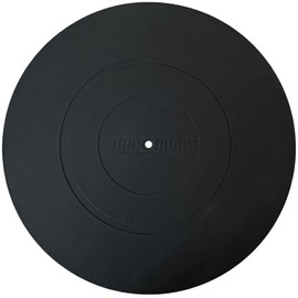 Deco Gear Audiophile 12-Inch Silicone Rubber Turntable Platter | Universal for all Vinyl LP Record Players - Anti-Static Slipmat | Improves Sound & Protect Your Vinyl from Static & Dust