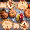 100 Pieces Thanksgiving Turkey Tableware Set Party Supplies – Happy