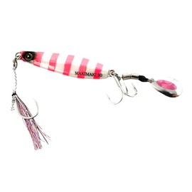 HAYABUSA Metal Jig, Jack Eye, Makimaki, FS417, Limited Color, 1.4 oz (40 g), Kishiichi SP Pink (Noctilucent)