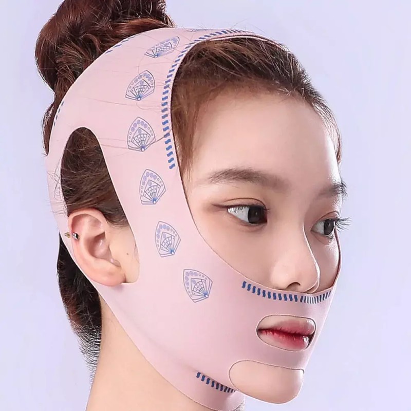 머리띠 얼굴 턱 땡기미 V라인 리프팅밴드/리프팅/밴드/땡김/페이스/브이라인/이중턱/탄력 V Line Lifting Band