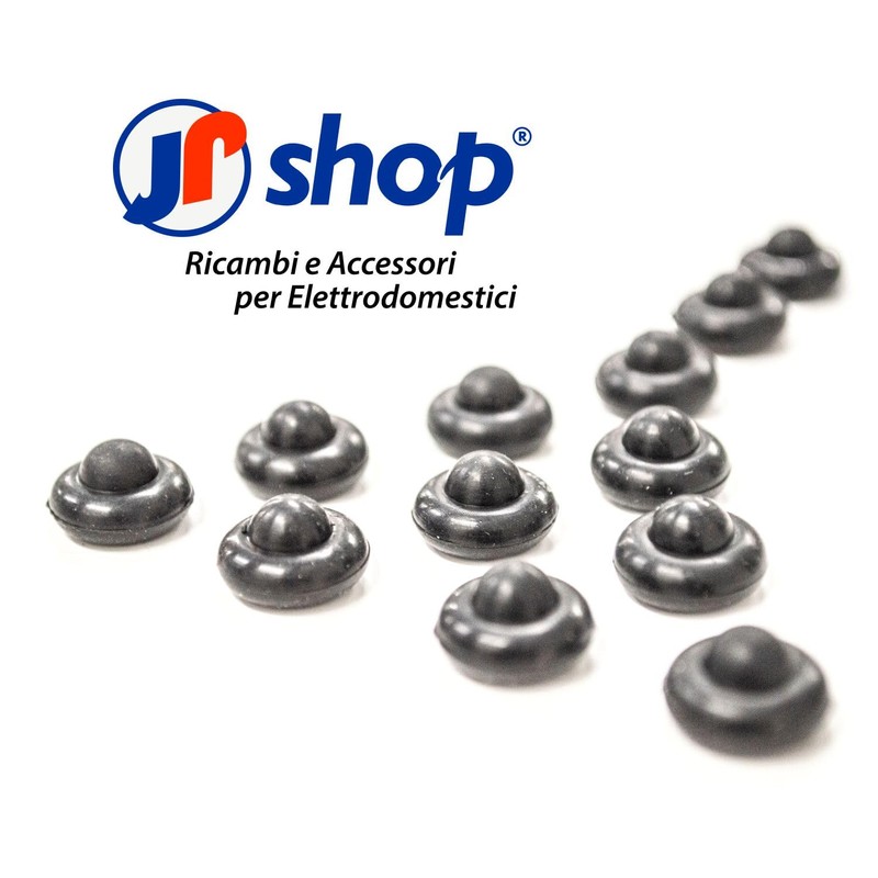 JPshop - Kit of 12 Rubber Feet for Cooking Hob