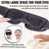 PrettyCare 3D Sleep Mask for Men (Breathable Material) Eye Mask