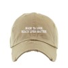 Made Ya Look BLM Embroidered Vintage Baseball Cap Cotton Adjustable