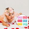Luckious 6 PCS Baby Turban Headband Set - Soft, Cute,
