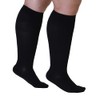 Mojo Compression Socks Opaque Knee-High Support Stockings for Deep Vein