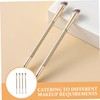 Healeved Double-ended Angled Concealer Brush Set 4pcs Makeup Powder Brush
