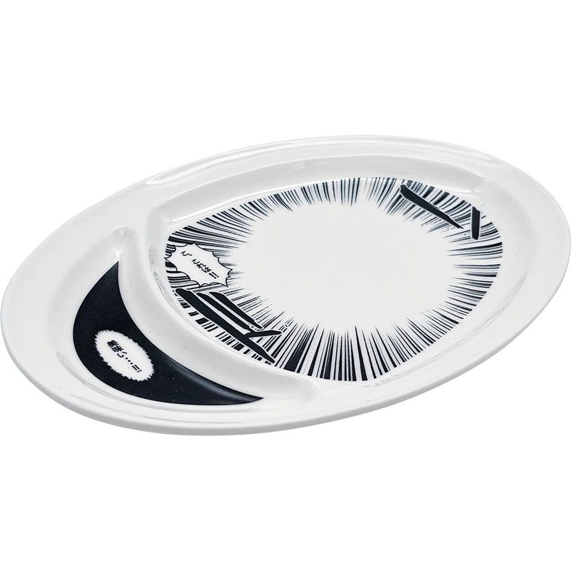SAN4750 Funny Dinnerware Comic Dumpling Plate Diameter Approx. 8.3 x