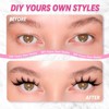 FADLASH 3D Printing Lash Clusters - Wispy Fluffy Eyelash With