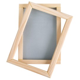 Rayher 27001505 Paper Frame Natural 30 x 21 cm Suitable for Paper Sizes up to 25 x 16 cm