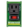 DIN Rail Mount AC 120V NEMA 5-15R Receptacle Outlet Power