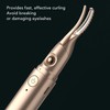 Electric Heated Eyelash Curler Handheld 2 in 1 Long Lasting