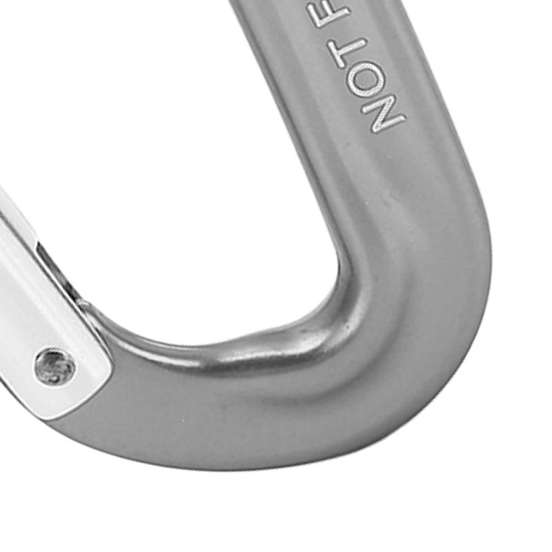 5Pcs Aluminum Alloy Climbing Carabiners 12KN (2697 Lbs) Heavy Duty