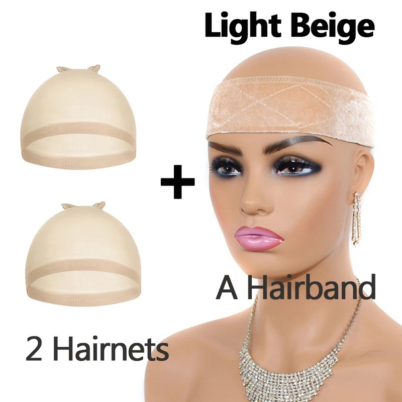 Velvet Wig Grip Headband for Secure Wig Wear – Adjustable