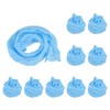 PATIKIL Nylon Stocking Flower Fabric, 10pcs, Light Blue, DIY Flower