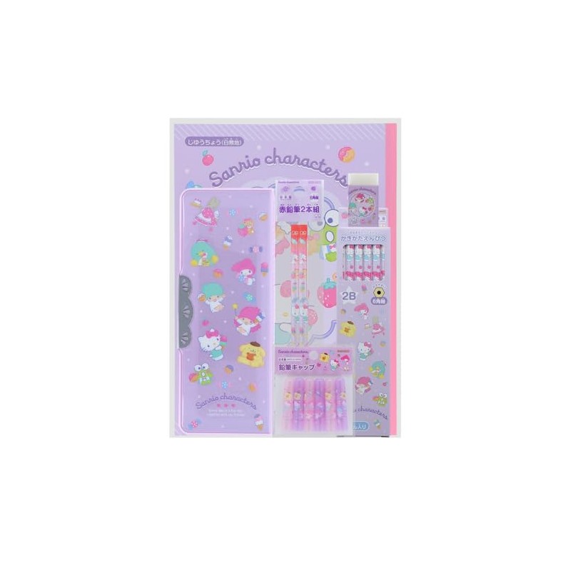Sunstar Stationery Sanrio Stationery Set Sanrio Characters S4723996
